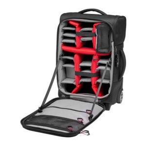 Professional Stylish Durable Portable Easy Carrying Wheel DSLR Rolling Camera Trolley Backpack