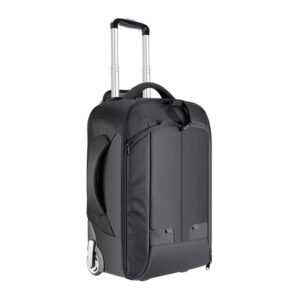 Waterproof Durable Travel Camping Business Rolling Wheeled Portable DSLR Camera Trolley Backpack