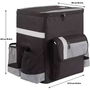 Custom Waterproof Large Delivery Man Backpack Bag Cooler Drinks Rider Delivery Bags for Food