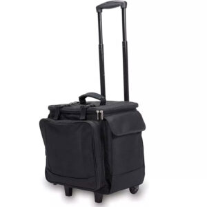Removable Rolling Thermal Insulation Picnic Polyester Fresh-Keeping Trolley Cooler Bag with Wheels