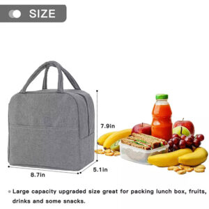 Custom Insulated Reusable Lunch Box Leakproof Cooler Tote Bag