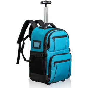 Custom Folding Waterproof Picnic Lunch Travel Food Delivery Trolley Insulated Wheels Cooler Backpack