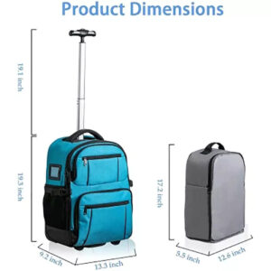 Custom Folding Waterproof Picnic Lunch Travel Food Delivery Trolley Insulated Wheels Cooler Backpack