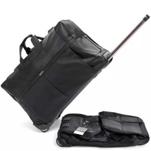 Durable Portable Rolling Duffel Bags Carry On Luggage Wheeled Travel Trolley Duffle Bag with wheels