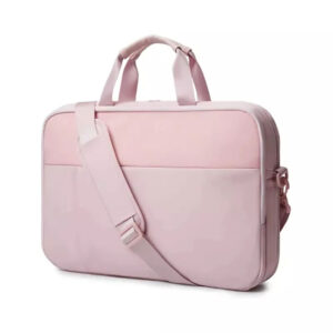 Portable Classic Waterproof Pink Delicate Woman Travel Business Shoulder Custom Laptop Bag