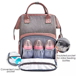 New Style Customized Large Lightweight Portable Waterproof Travel Outdoor Mommy Baby Nappy Diaper Backpack with USB