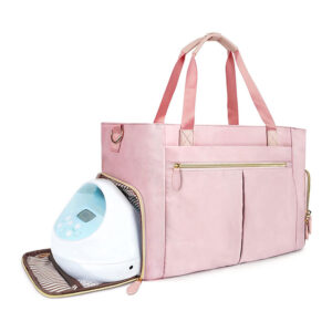 Multi-funtional Large Capacity Breast Pump Bag Diaper Bag for Working Moms