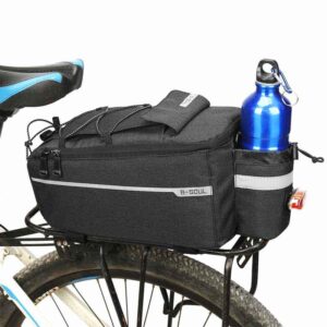 Factory Custom Bicycle Rear Carrier Rack Bags Mountain Bike Rear Pannier Trunk Bag Cycling Tail Storage Rear Seat Bag