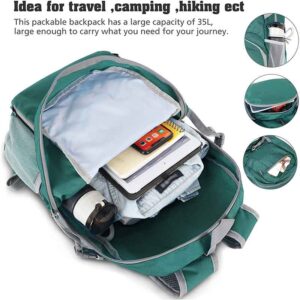 Hot Sale Customized Fashion Stylish Adventure Storage Foldable Hiking Backpack Waterproof Camping Bag