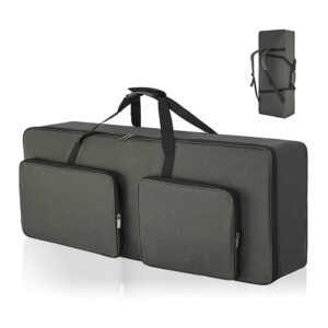 Heavy Duty Portable 61-Key Full Padded Keyboard Gig Bag