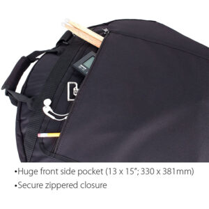 Classic Design Durable Waterproof Large Cymbal Gig Bag With Shoulder Strap