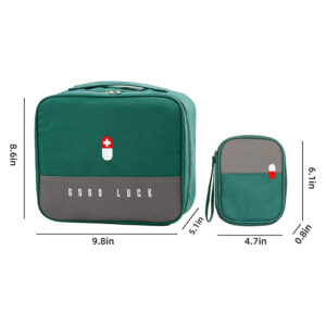 Empty First Aid Bags Travel Medicine Bag Medical Supplies Organizer Bag