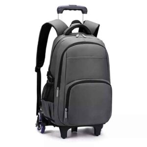 New Design Unique Stylish Teenager Student Large Custom Leisure Girls Boys Trolley Roller School Backpack