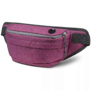 Women Fashionable Fanny Waist Belt Bag Waterproof Sport Hiking Waist Bags Large Capacity Pouch Waist pack