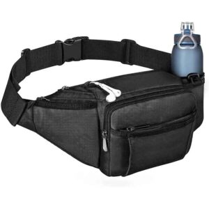 Hot Sale Outdoor Fanny Pack Fanny Bags Large Capacity Waist Bag Stylish Portable Pouch Waist Bag With Water Bottle Holder