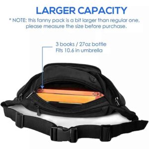 Hot Sale Outdoor Fanny Pack Fanny Bags Large Capacity Waist Bag Stylish Portable Pouch Waist Bag With Water Bottle Holder