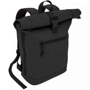 custom anti theft expandable roll top backpack
