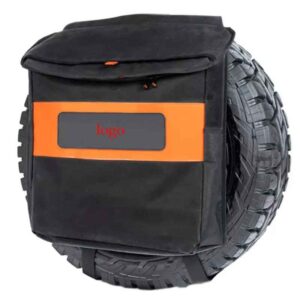 Factory Wholesale SUV Dirty Spare Tyre Gear Bag 4WD Reflective Large Capacity ORV Spare Wheel Bag