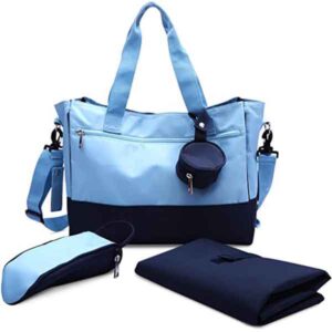 2022 New Hand Bill of Lading Shoulder Foldable Outdoor Baby Travel Mommy Bag Pacifier Pack Bag