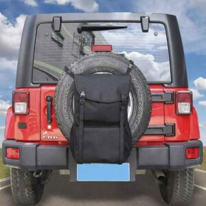 Custom Outdoor Off-Road Camping Dirty Gear Bags Hot Selling 4×4 Track Pack Bag Spare Wheel Rubbish Bag 57l