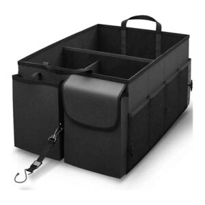 Multi-functional Large Capacity Multi-Compartment Durable Collapsible Car Trunk Organizer For Men Women