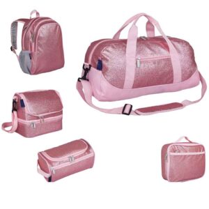 Wholesale Ballet Dance Competition Pink Glitter Dance Bag for Kids