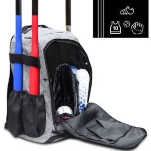 Water-resistant Durable Baseball Softball Bag Large Capacity Baseball Bag Sports Gear Baseball Backpack