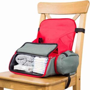 Factory OEM 2-in-1 Portable Convertible Travel Booster Seat and Backpack Diaper Bag Baby Booster Seat