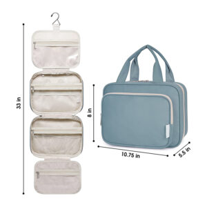 Hanging Toiletry Bag Travel Makeup Bag Cosmetic Organizer for Women and Girls