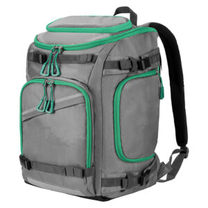 70L Waterproof Snowboard Backpack Large Capacity Ski Travel Bag for Ski Boots, Ski Helmet, Skiing Gear Accessories